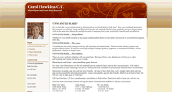 Desktop Screenshot of carolhawkinselectrolysis.com